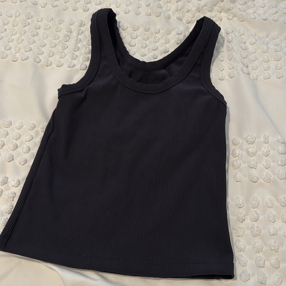 Cara Loren Active Ribbed Tank Top Black Small - Picture 2 of 8